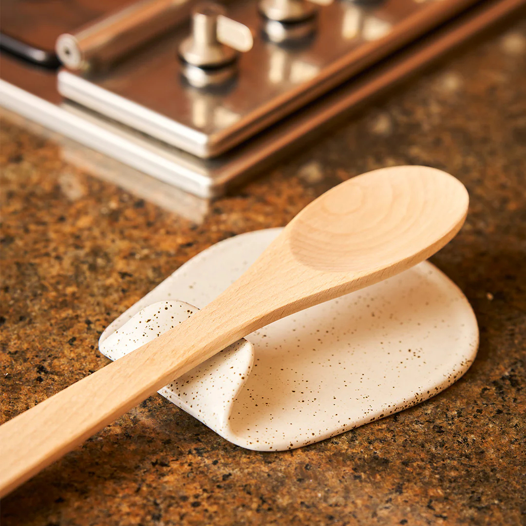 Spoon Rest - White Garden To Table