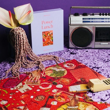 POWER LUNCH 1000 PIECE PUZZLE