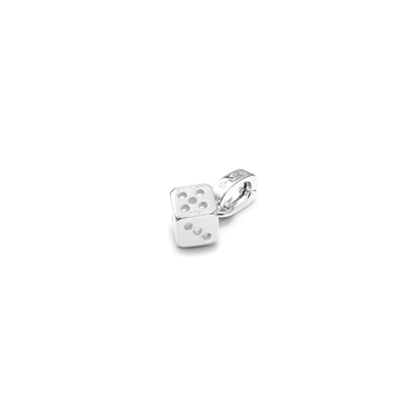LUCKY DICE CHARM - STERLING SILVER