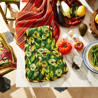 Double Oven Mitt - Delphine