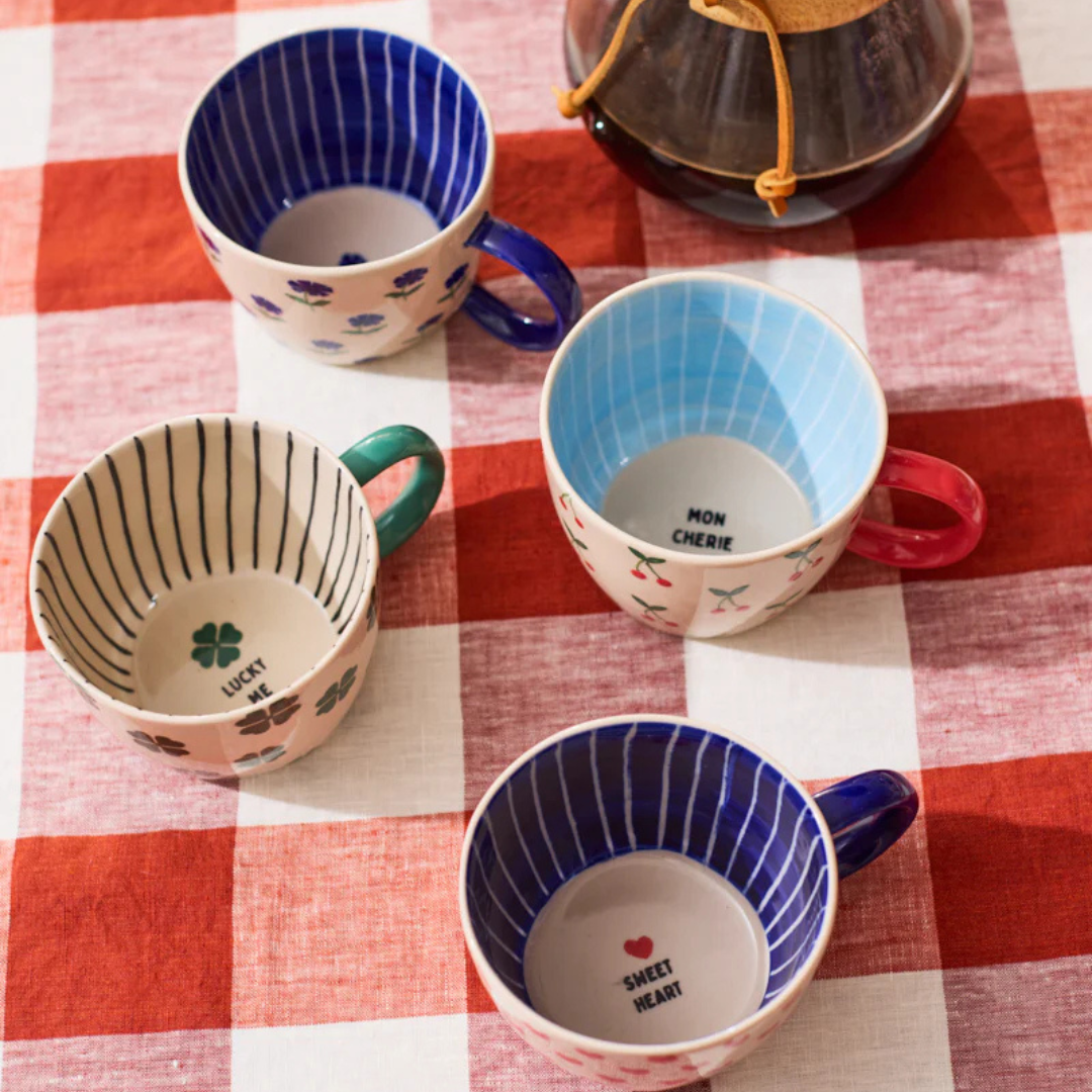 Chino Mug Forget Me Not