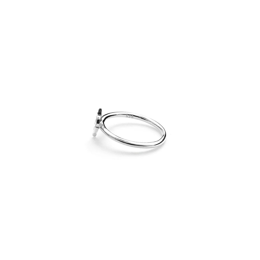 Micro Tattoo Heart Ring