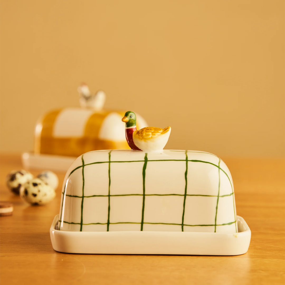 Butter Dish - Duck