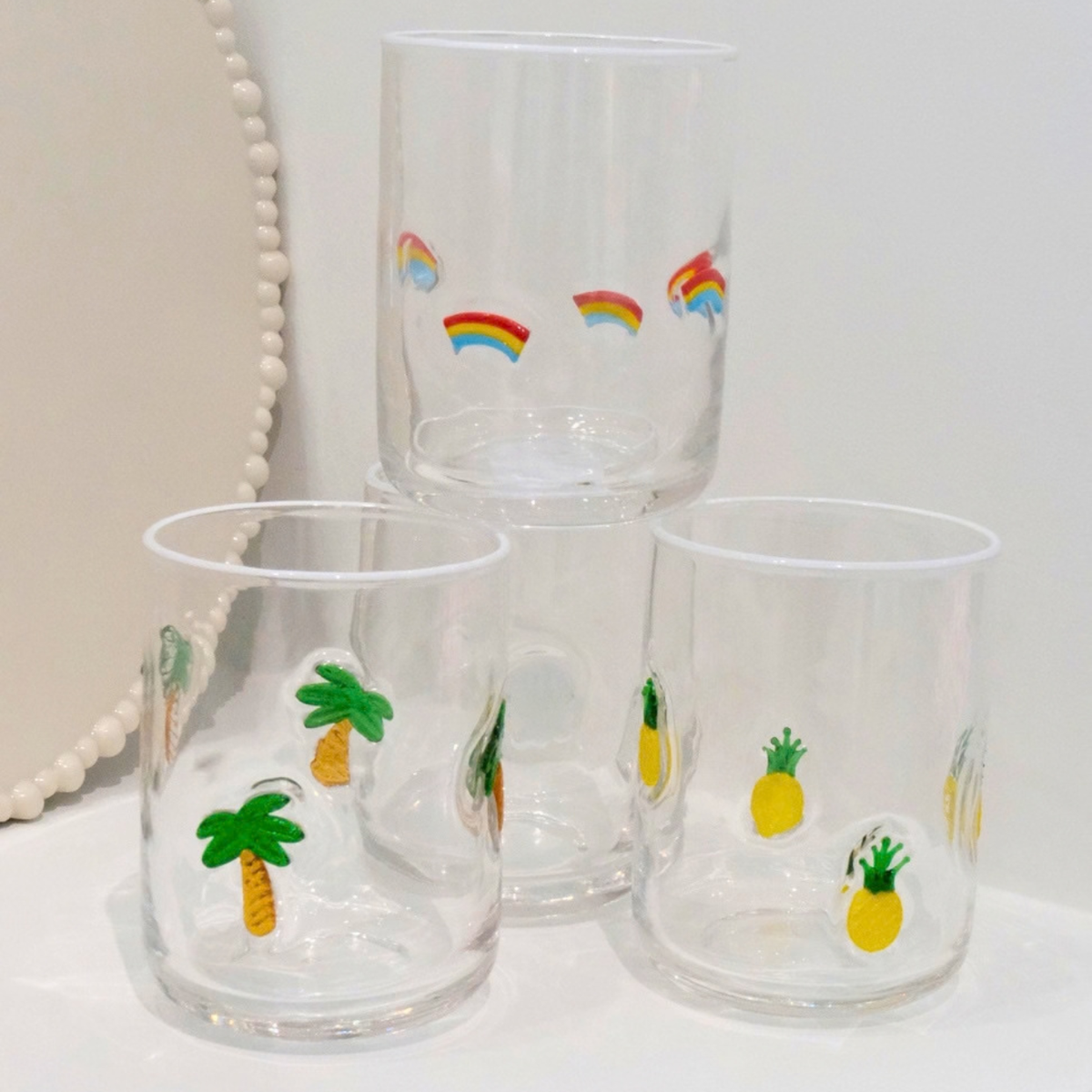 Tropicana Icon Glass – Mixed – Set of 4