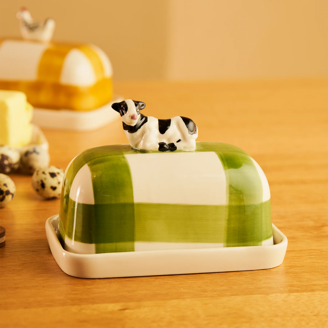 Butter Dish - Cow