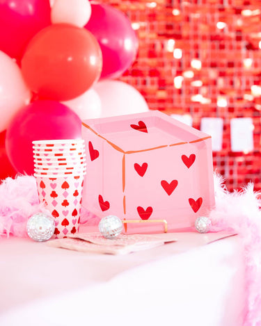 Heart Dice Shaped Plate