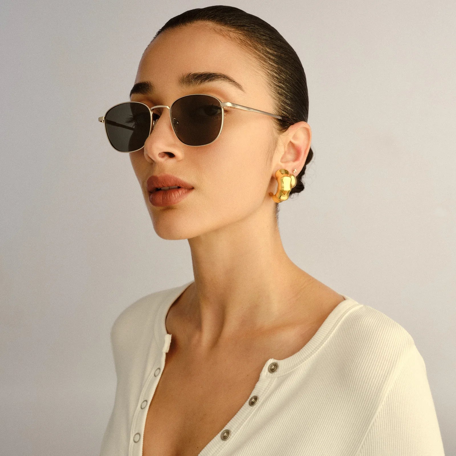 Neptune Deux - Gold/Khaki Polarised
