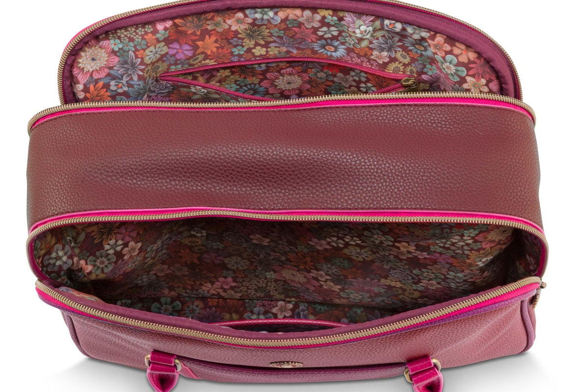 Felice Handbag Large Red 33.5x11x28cm