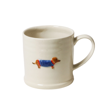 Warm Dachshund Mug / Favourite Things