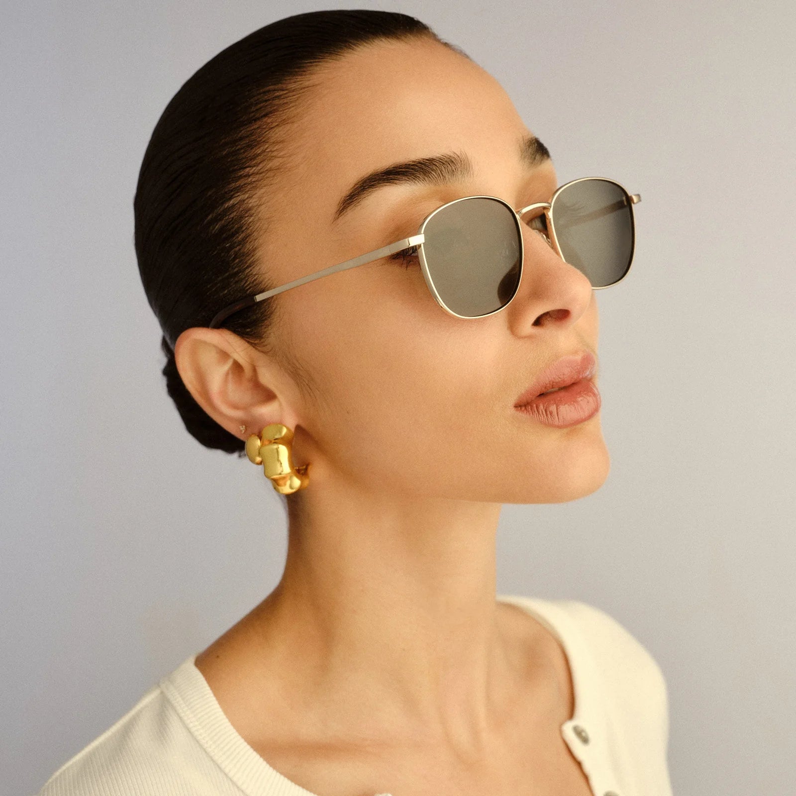 Neptune Deux - Gold/Khaki Polarised