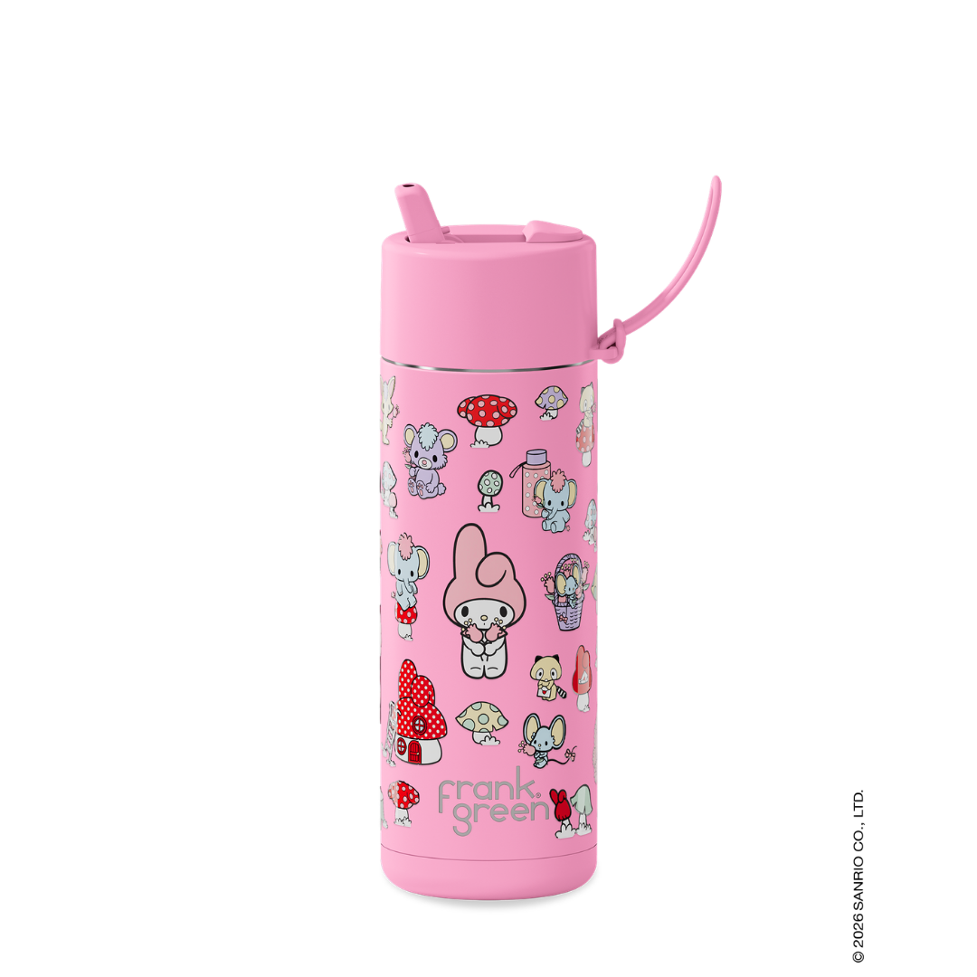 Frank Green × Sanrio 20oz Flip Straw Bottle