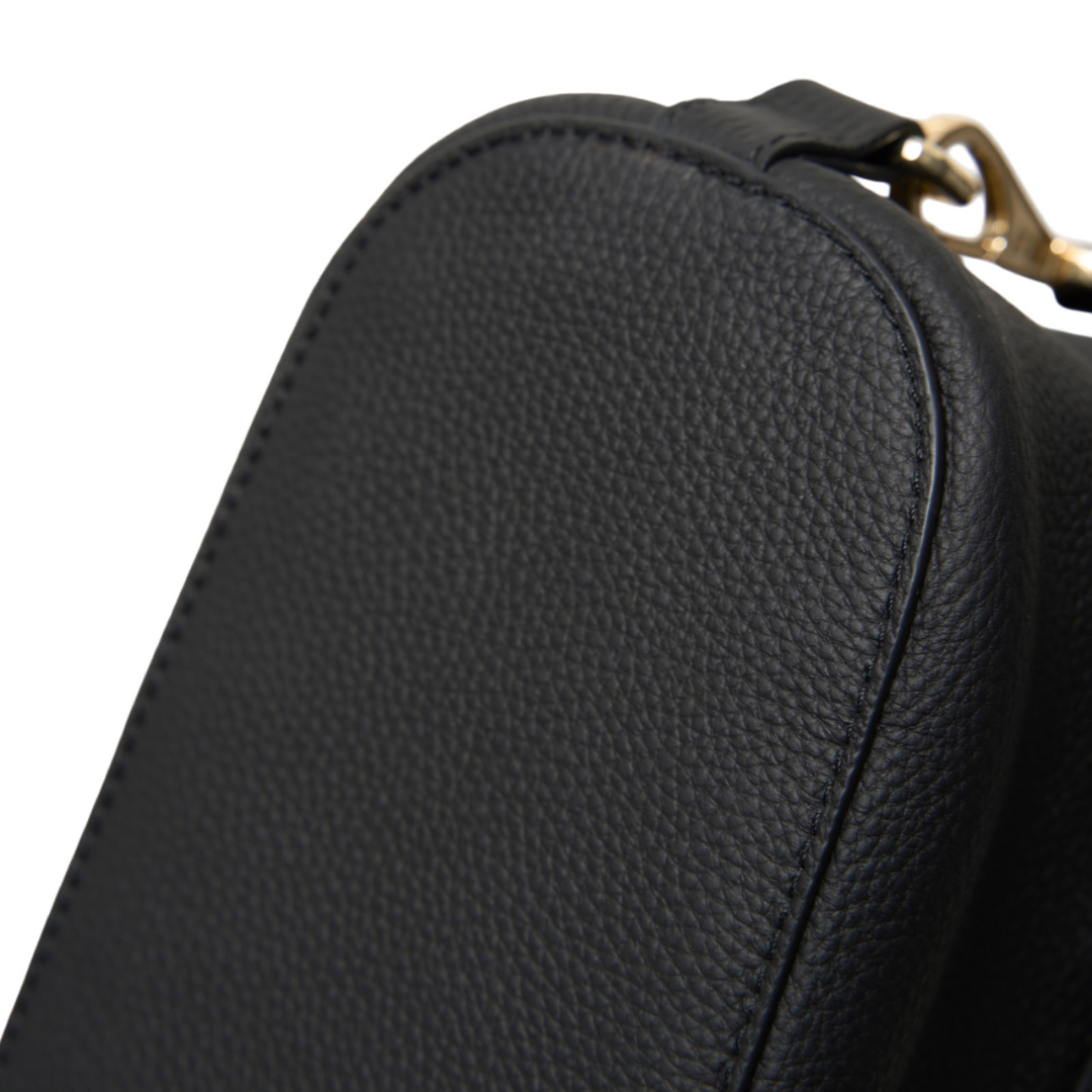 June Shoulder Bag - Black Luxe