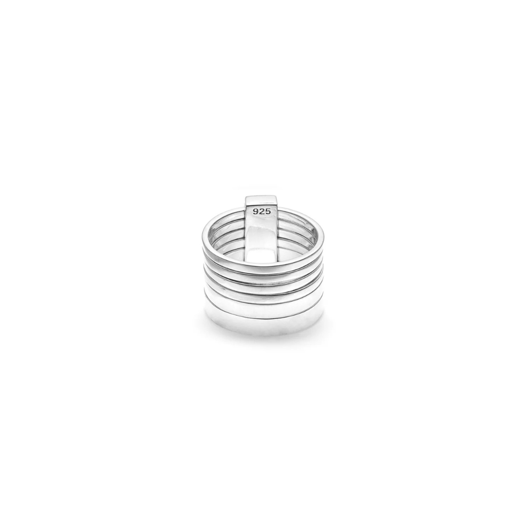 Six Piece Band Ring
