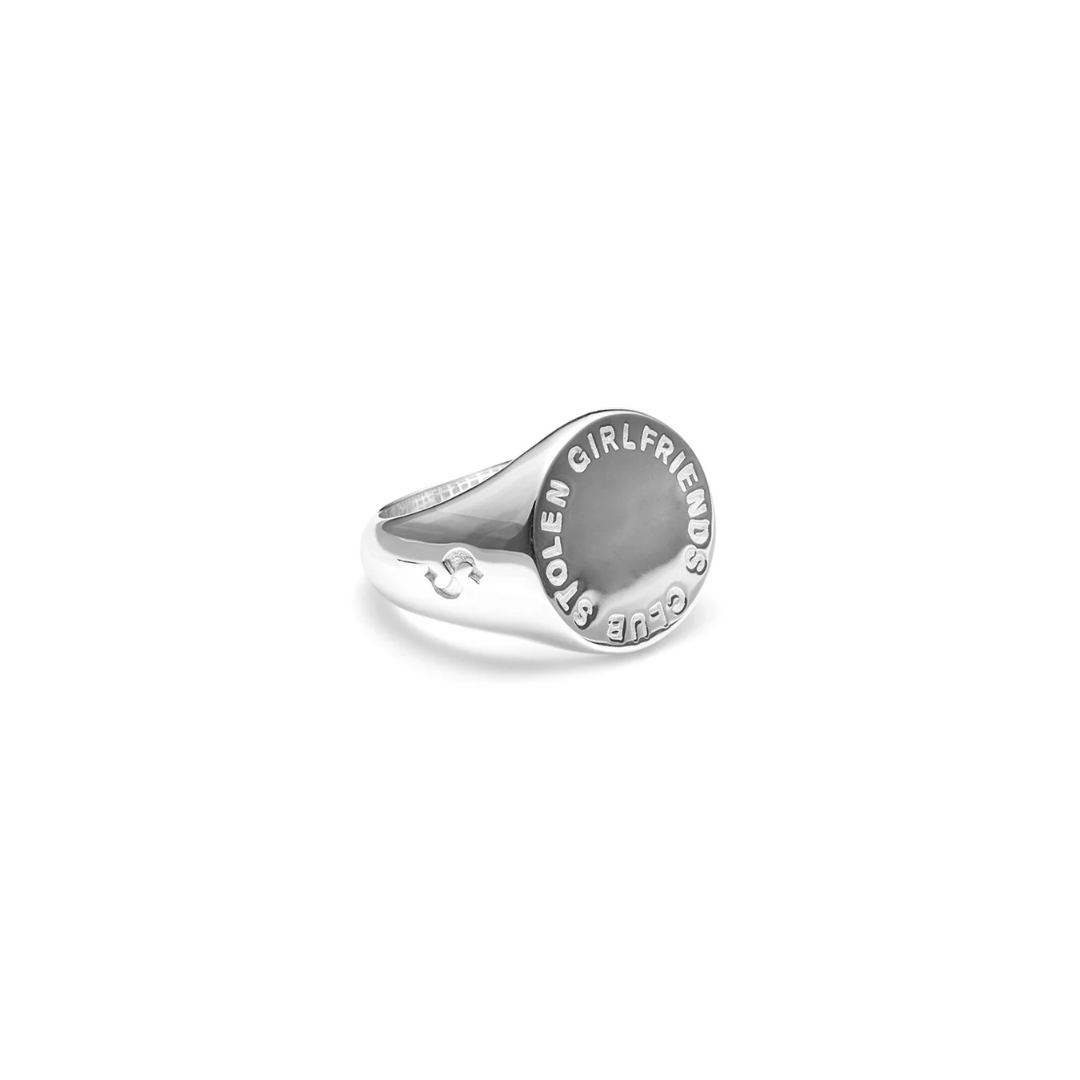 Text Logo Sovereign Ring
