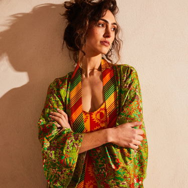 Francesca Robe - Cotton Silk