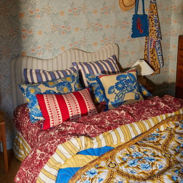 Emilia Embroidered Cushion Feather Insert Item