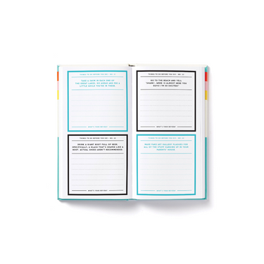 BRASS MONKEY A MILLION THINGS TO DO BEFORE YOU DIE PROMPTED JOURNAL MULTI-COLOURED