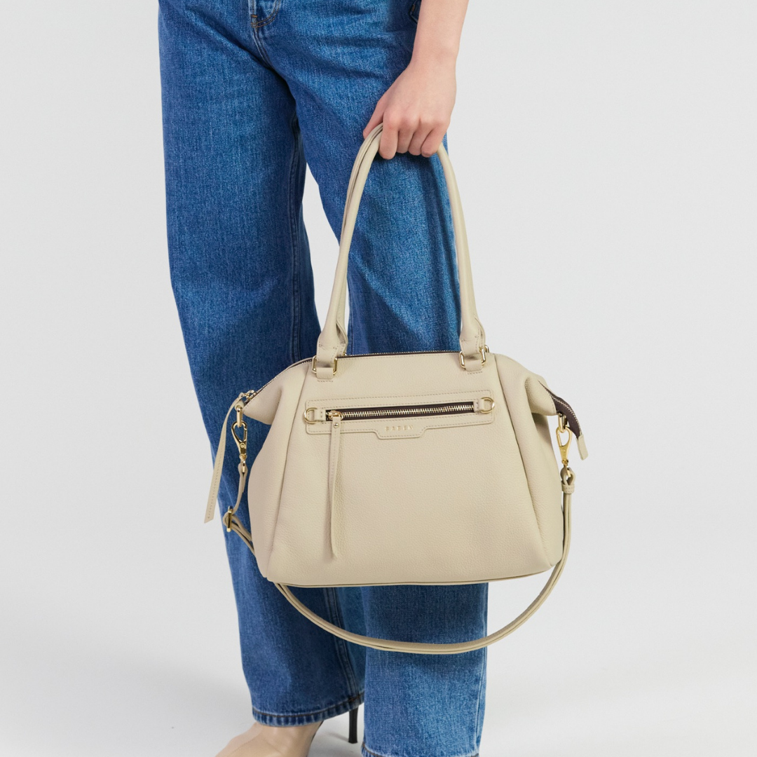 Gita Shoulder Bag - Oyster Luxe