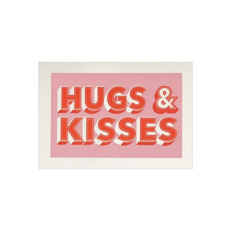 Mini Card - Hugs and Kisses