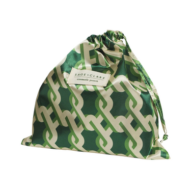 Delphine Cosmetic Pouch - Anise