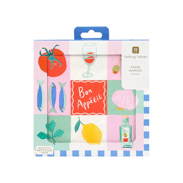 Bon Appetit Recycled Paper Napkins - 20 Pack