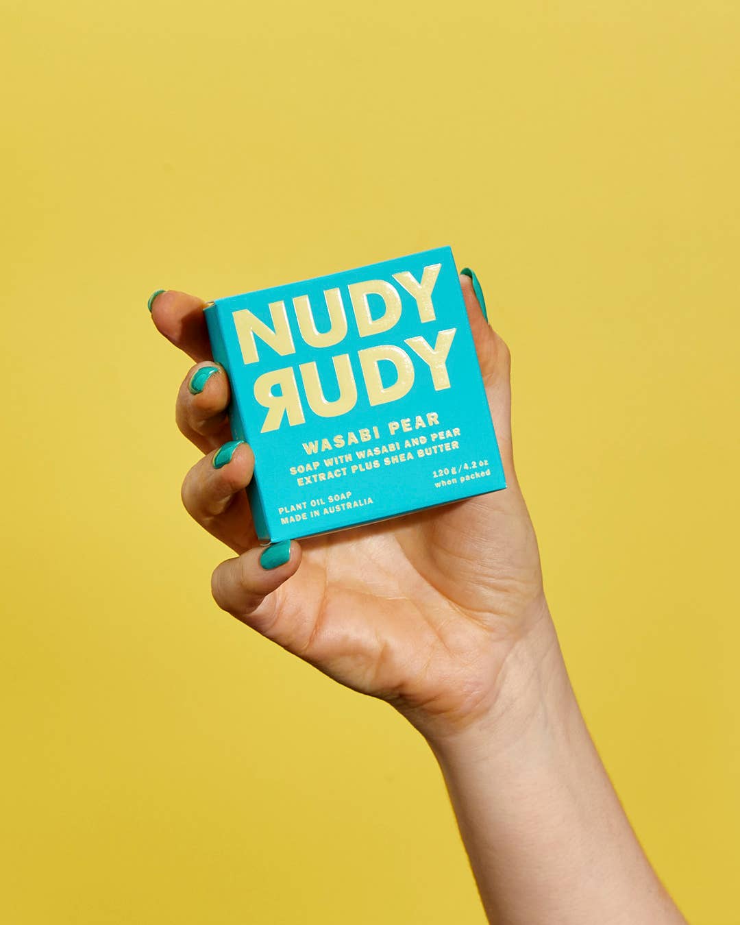Nudy Rudy Bar Soap 4.2oz - Wasabi Pear