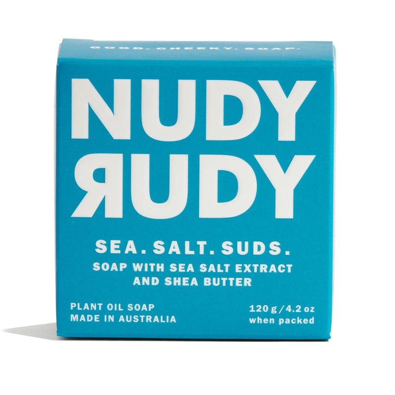 Nudy Rudy Bar Soap 4.2oz - Sea Salt Suds