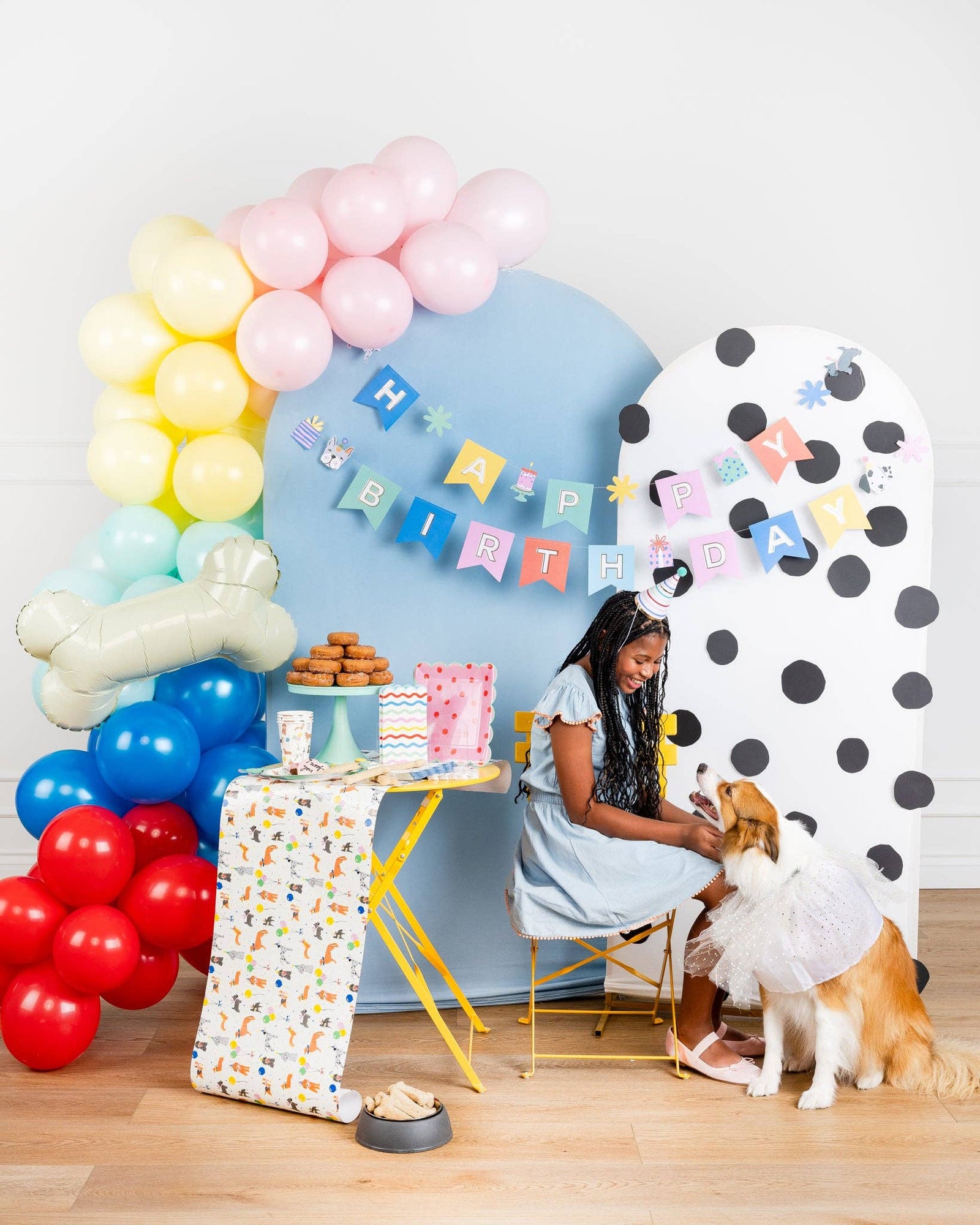 Dog Party Table Runner