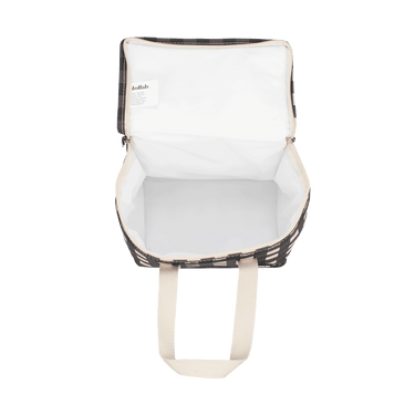 Lunch Box Black Check