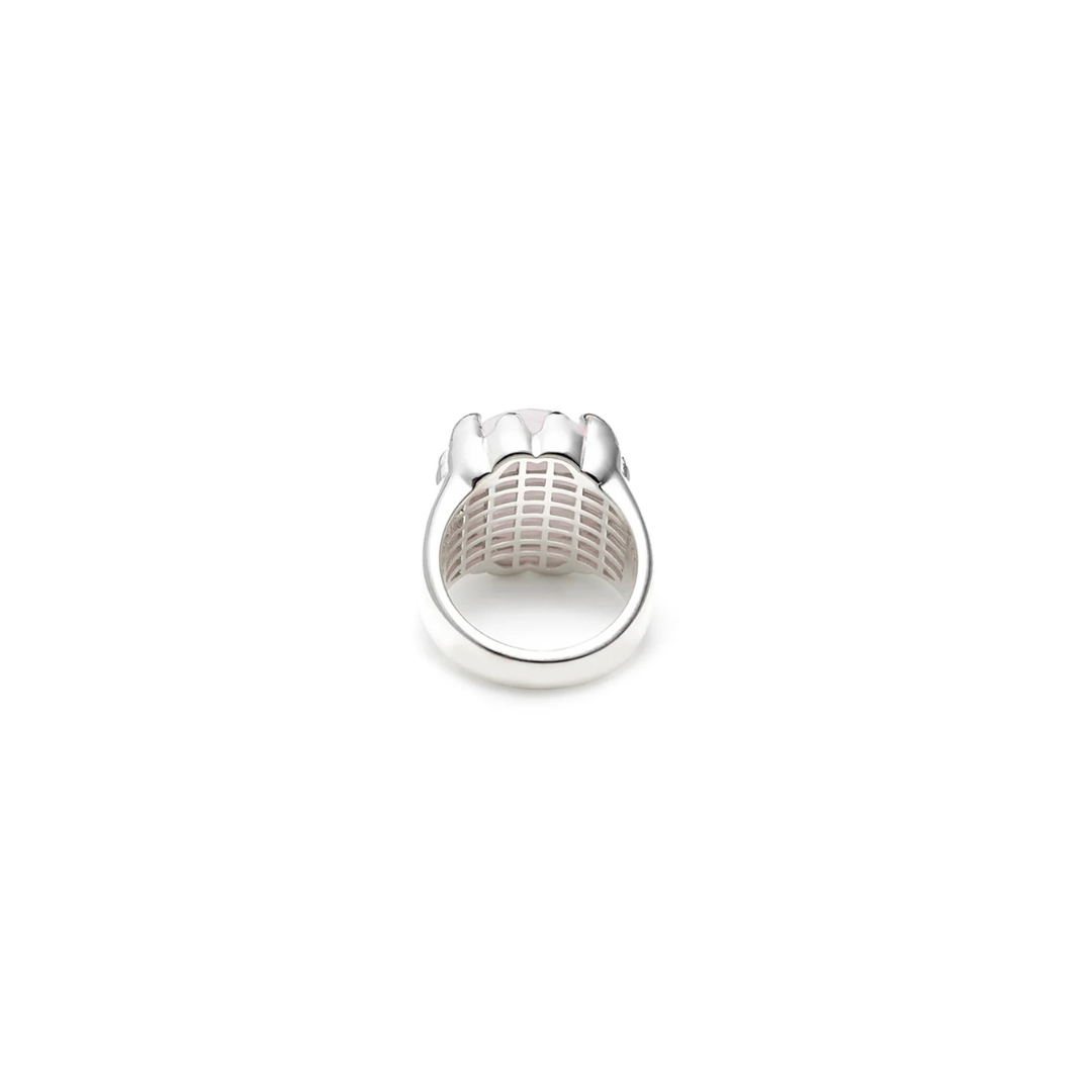 Claw Ring Rose Quartz