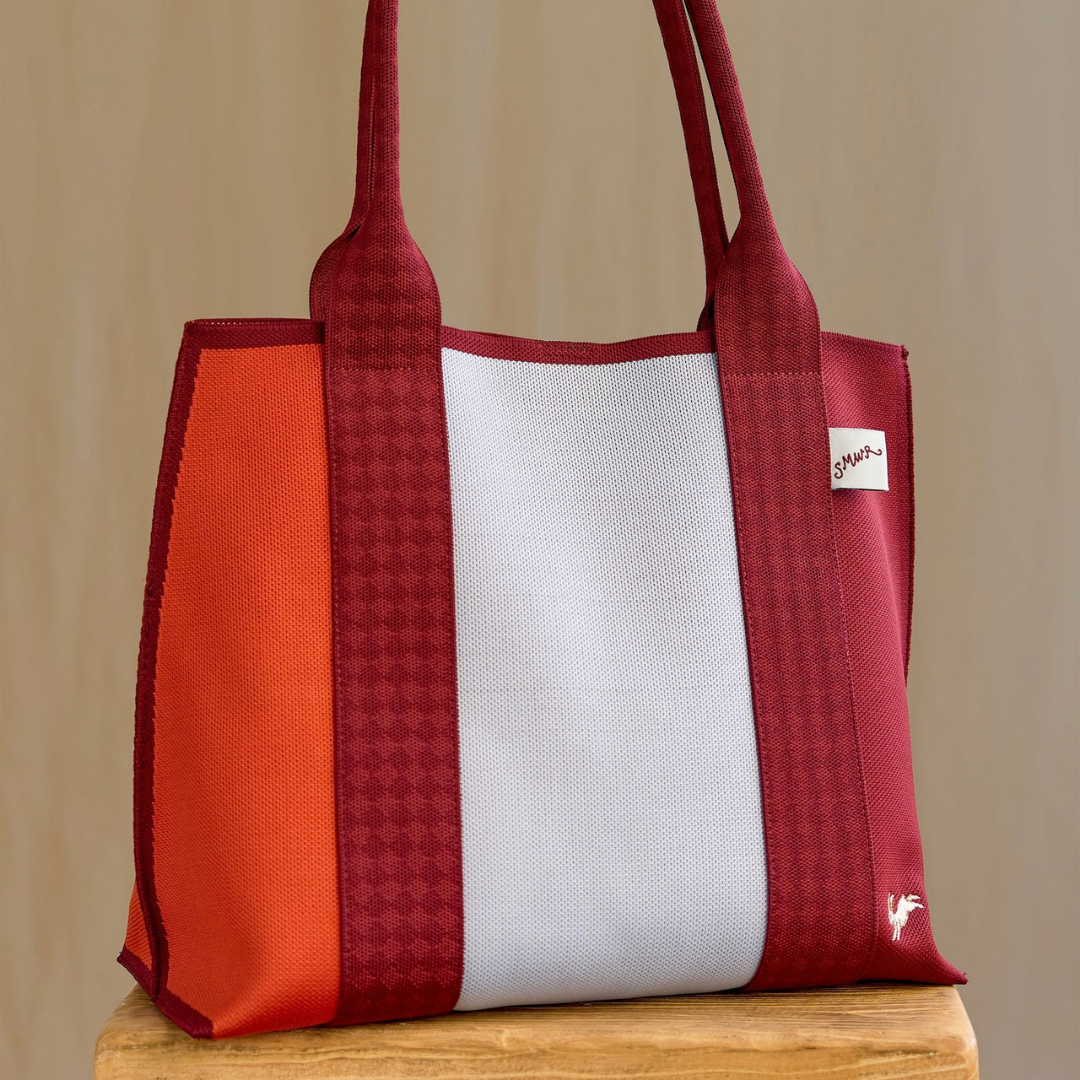 SMWR. Royal Match Knitted Tote Bag