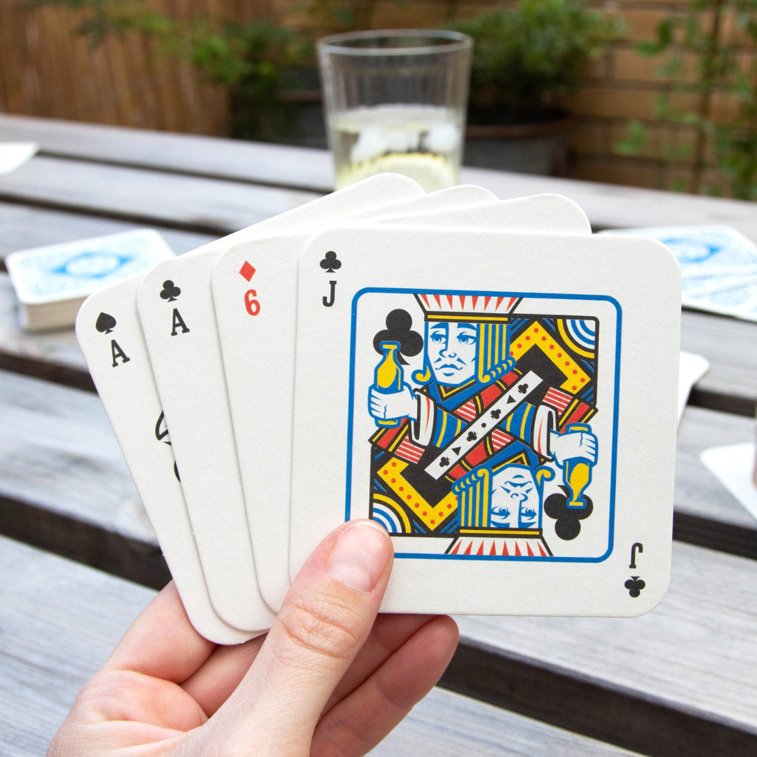 Playing Card Drink Mats