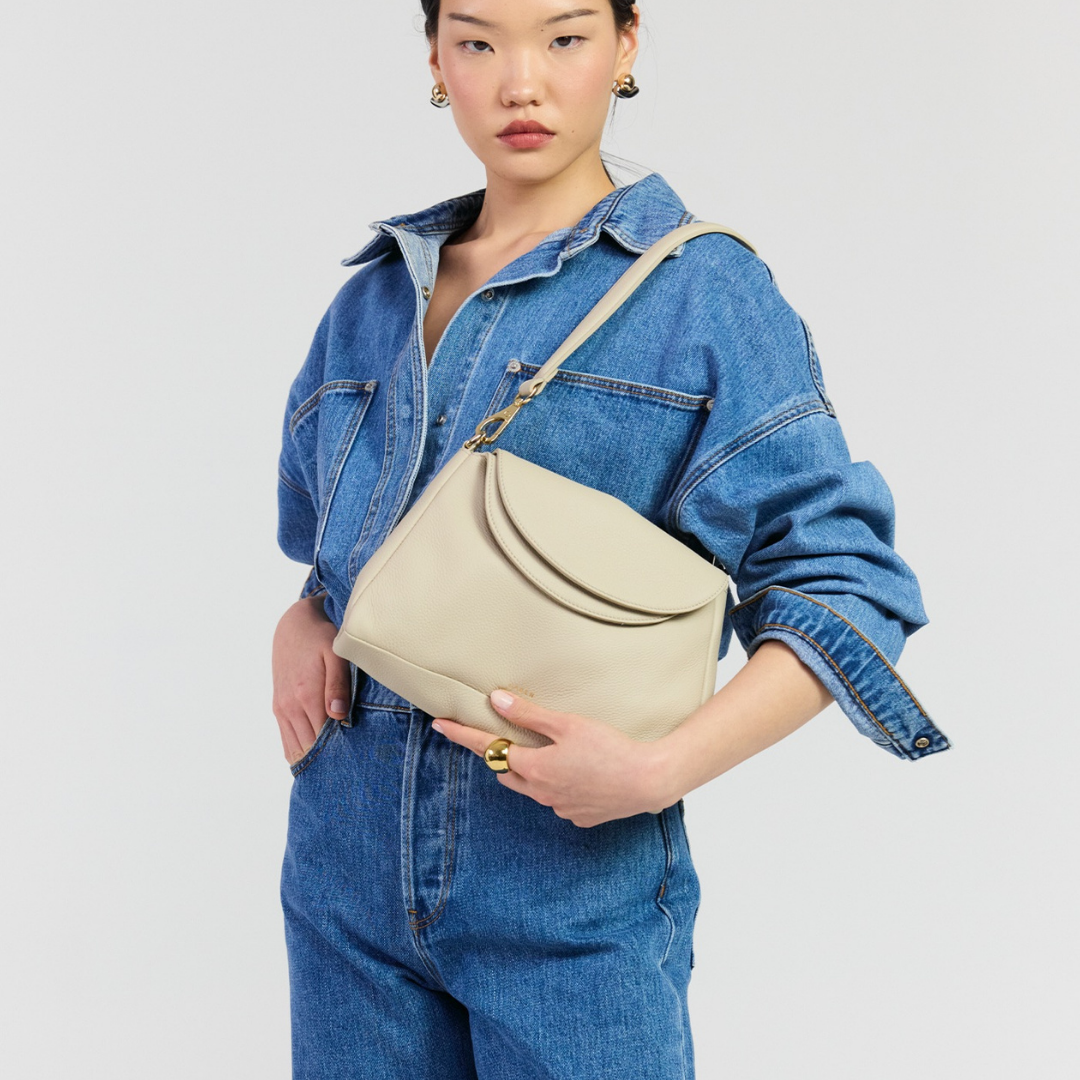 Beckett Crossbody - Oyster