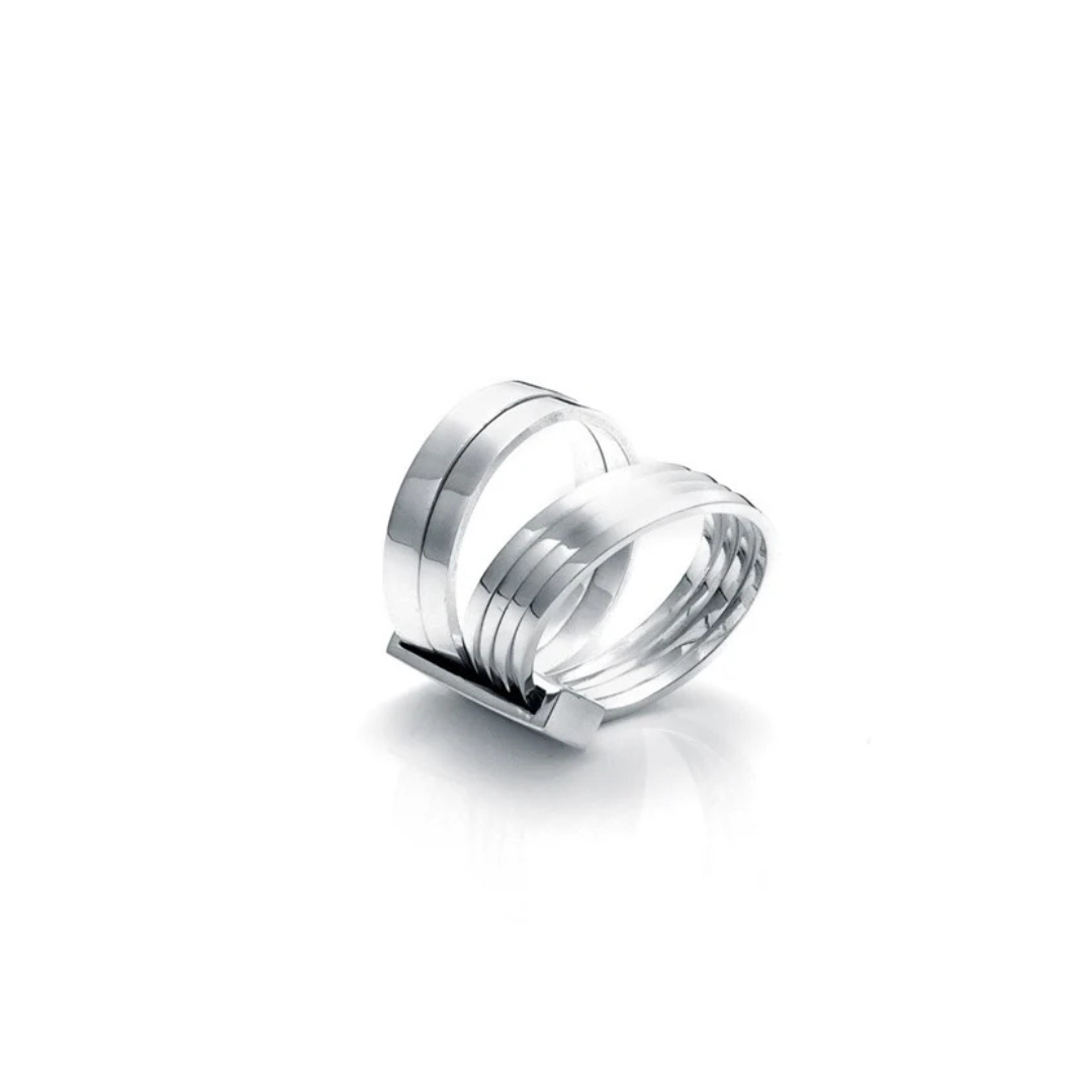 Six Piece Band Ring