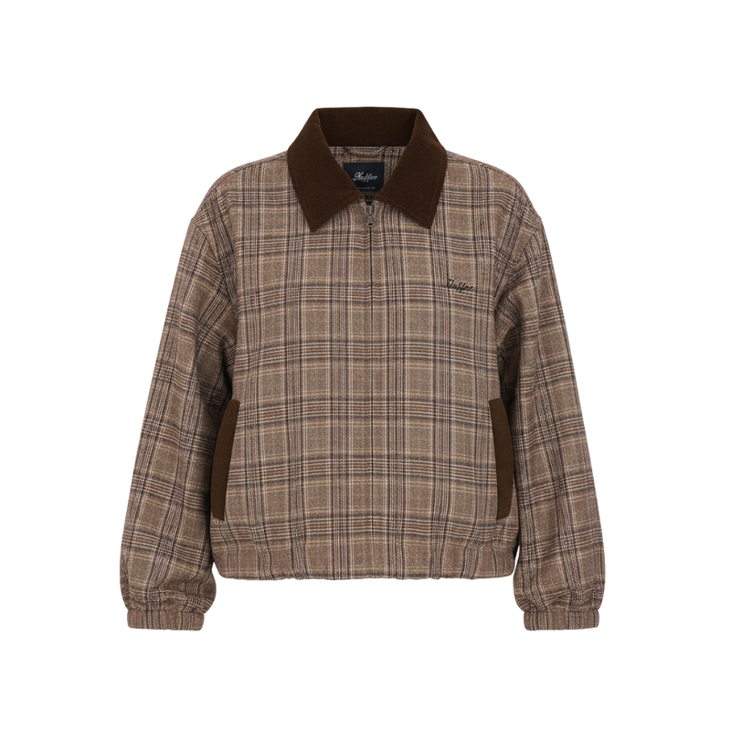 Womens Plaid Clubhouse Jacket