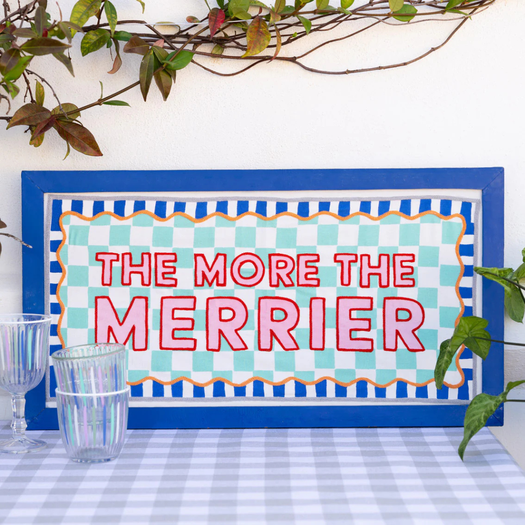 Talking Tables - Tumbler - 8.5cm - Blue & White Stripes