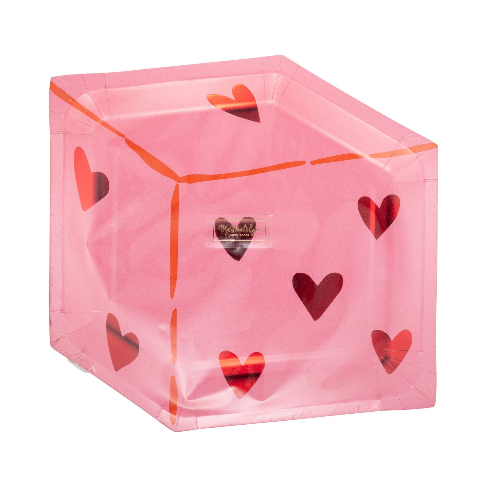 Heart Dice Shaped Plate