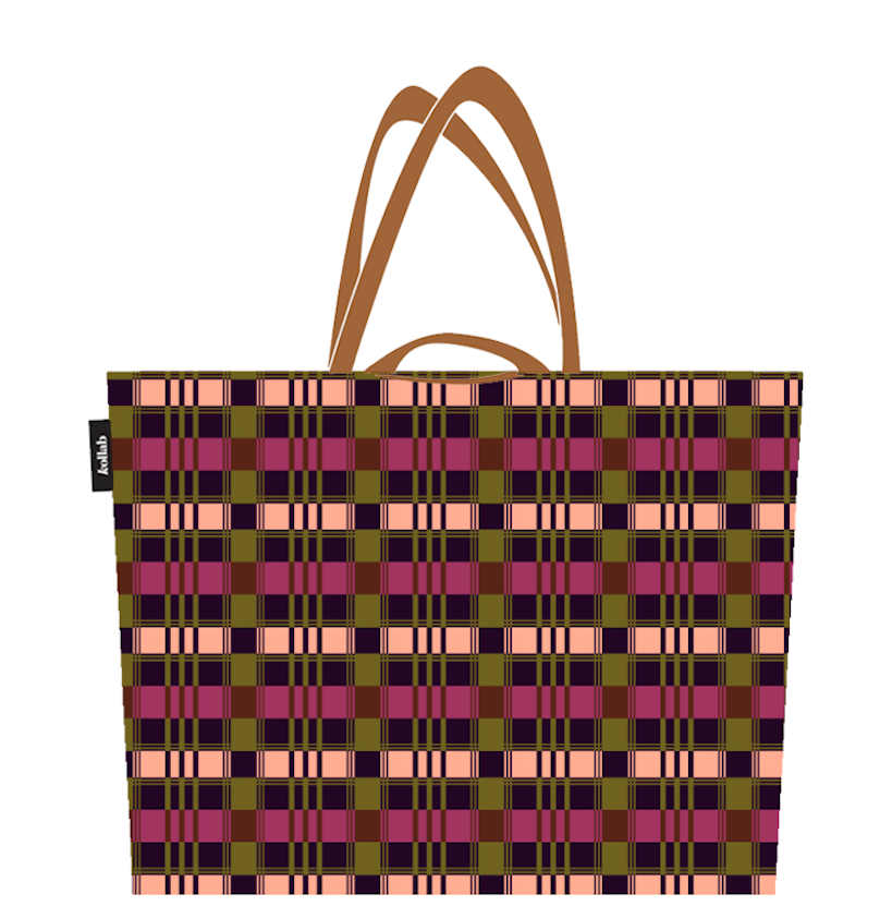 Shopper Tote Crimson Nights