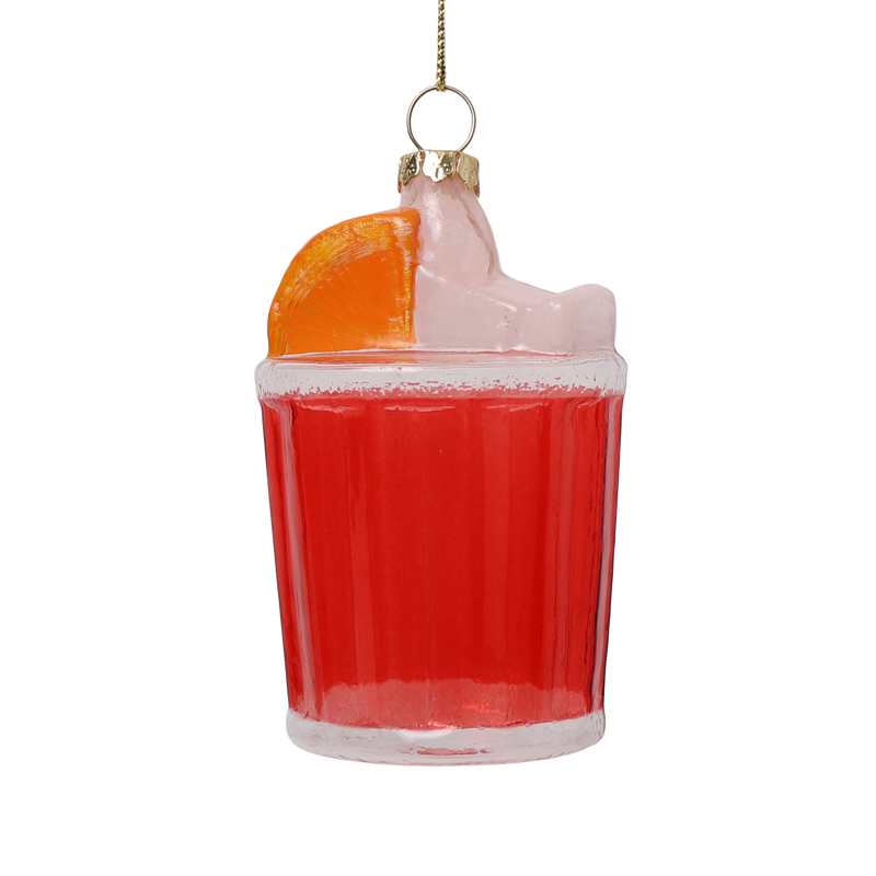 Negroni Glass Decoration