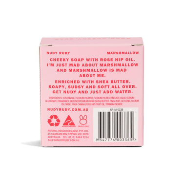 Nudy Rudy Bar Soap 4.2oz - Mad Marshmallow