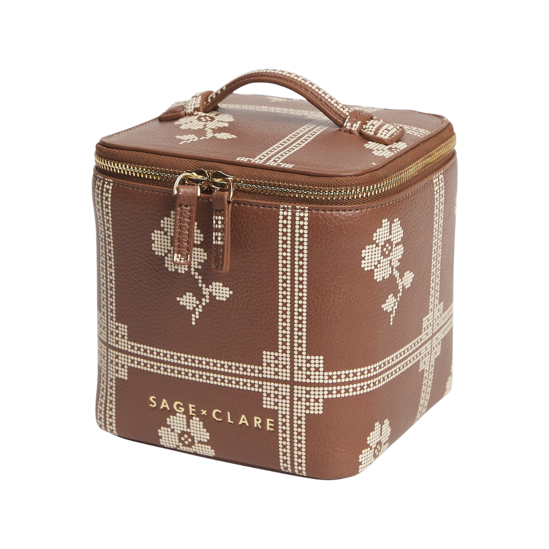 Bonny Small Vanity Case - Umber