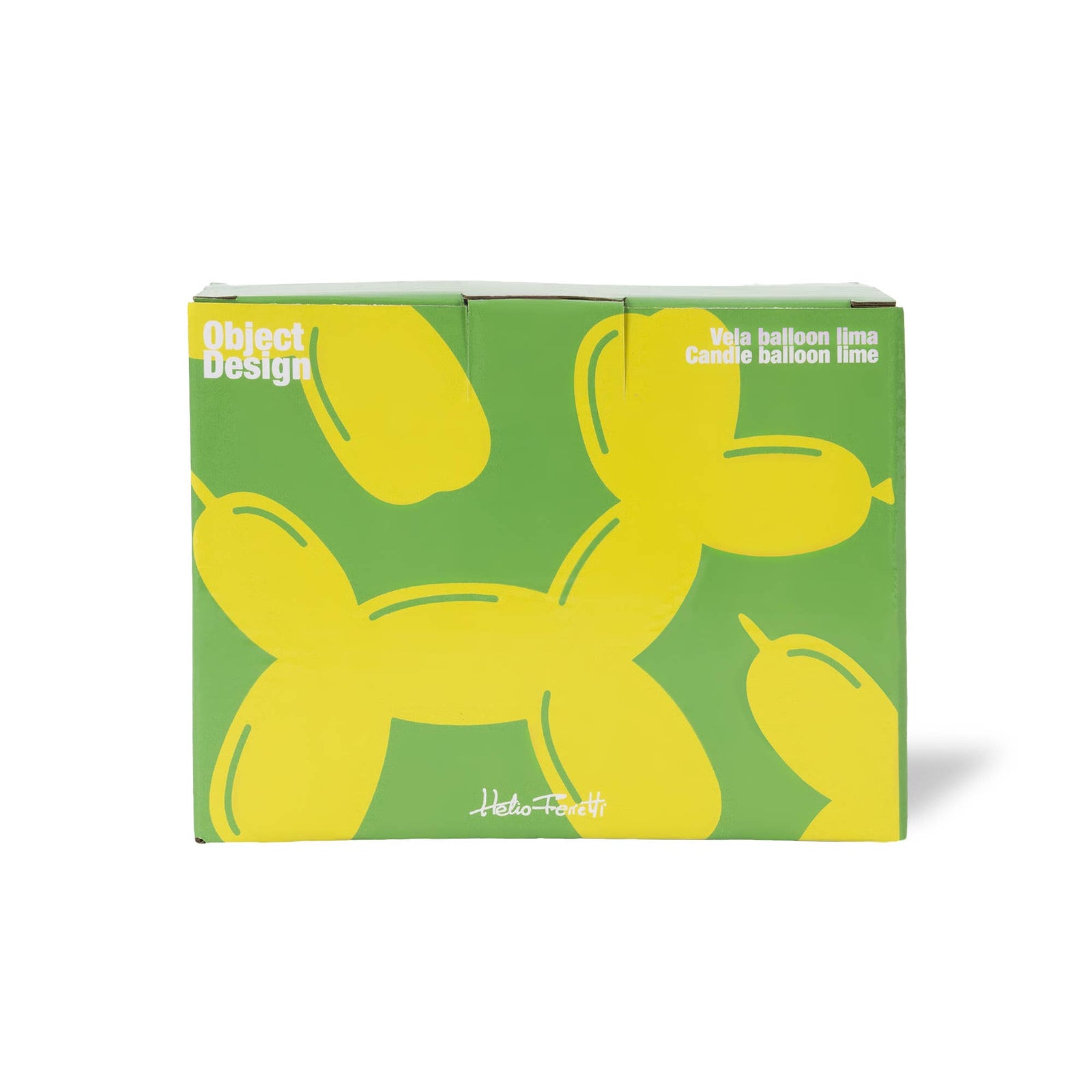 Lime Balloon Dog Candle HF