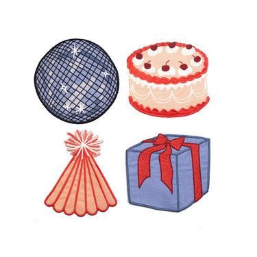 Birthday Cocktail Napkins - Set of 4