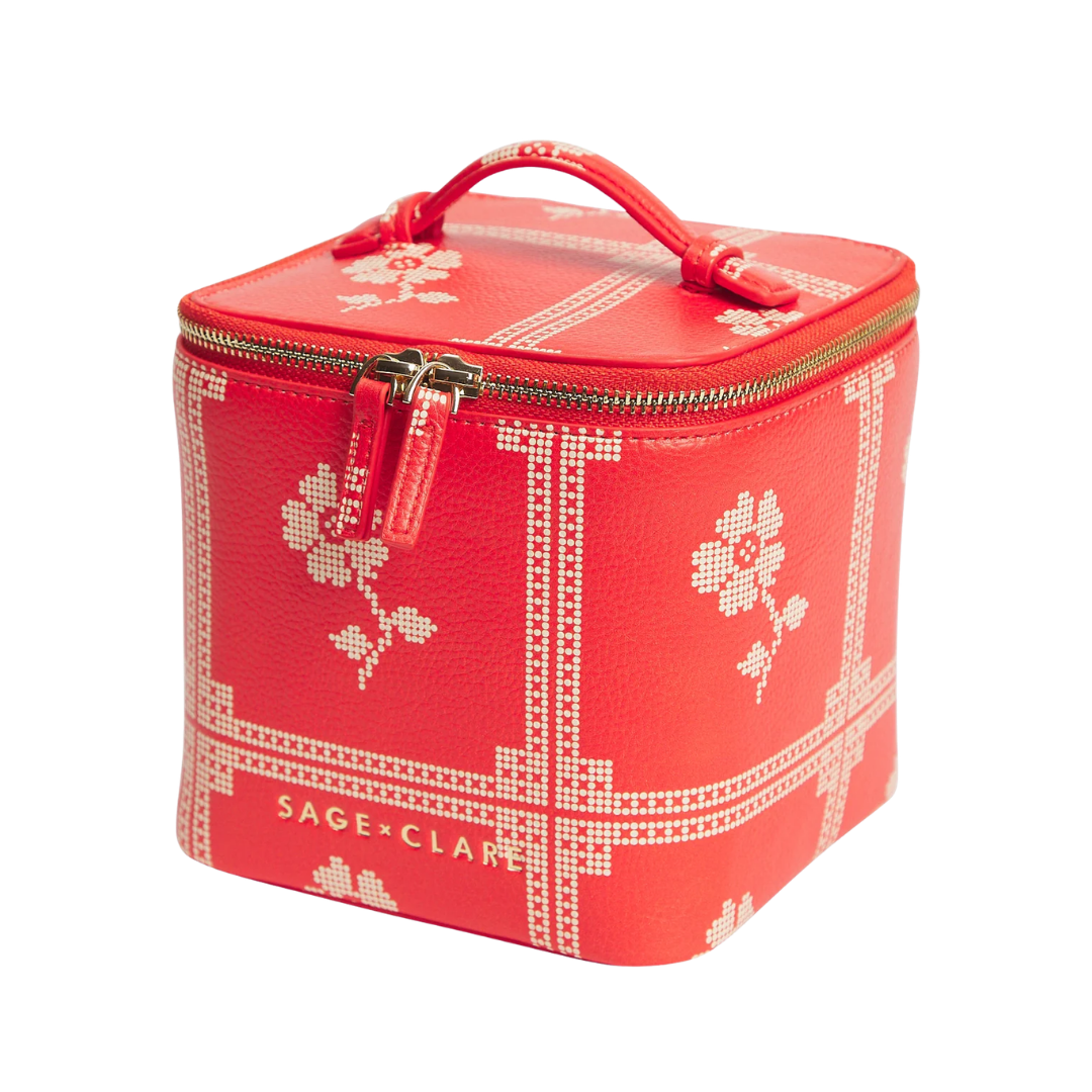 Bonny Small Vanity Case - Poppy