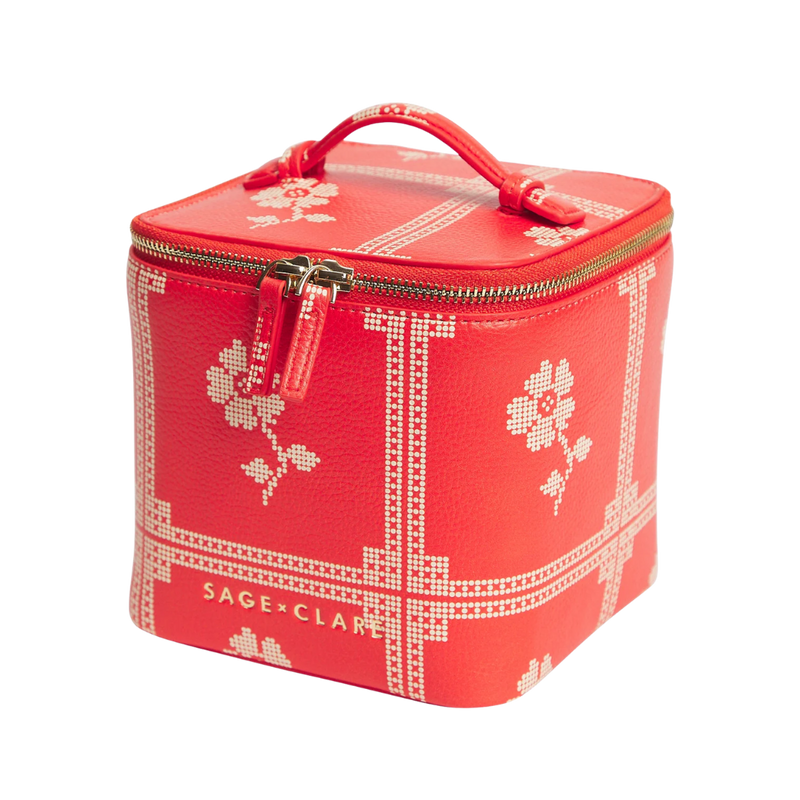 Bonny Small Vanity Case - Poppy