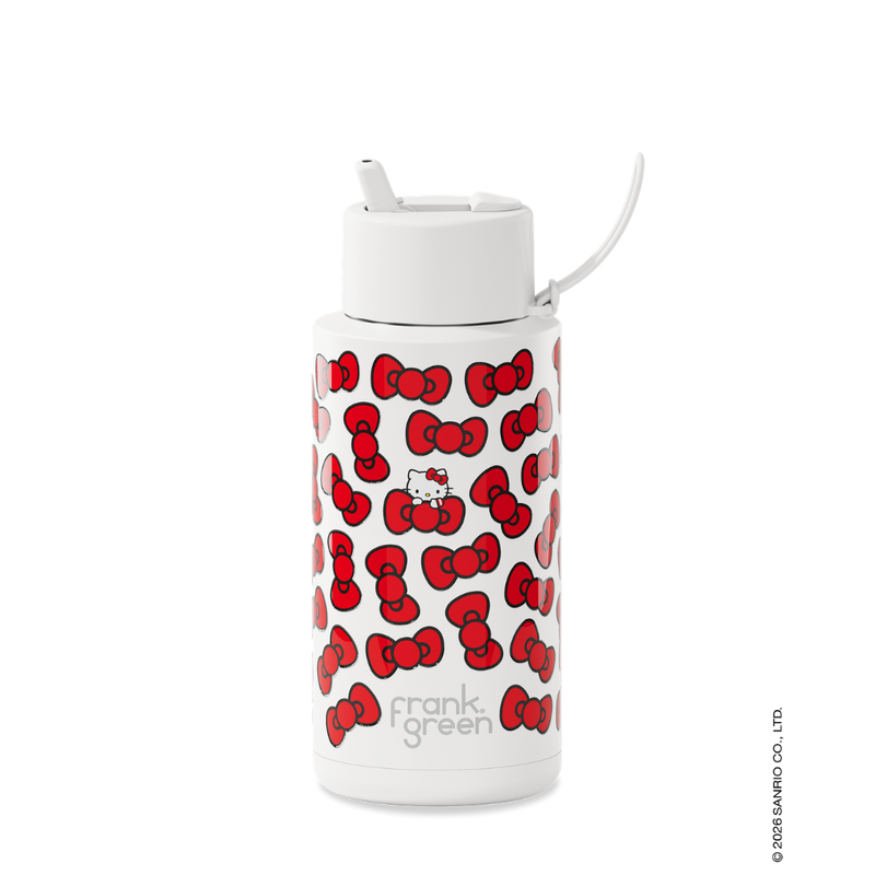 Frank Green × Sanrio 34oz Flip Straw Bottle