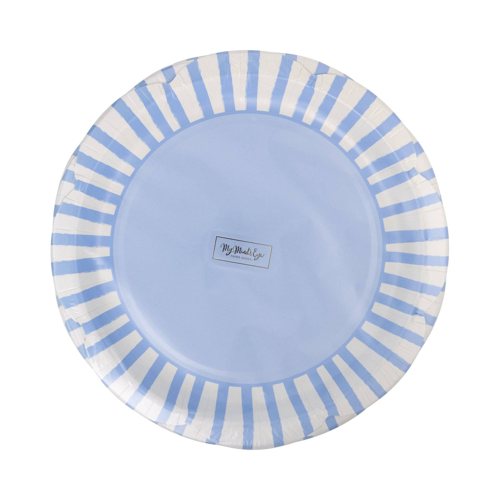 Blue Striped 9" Scallops