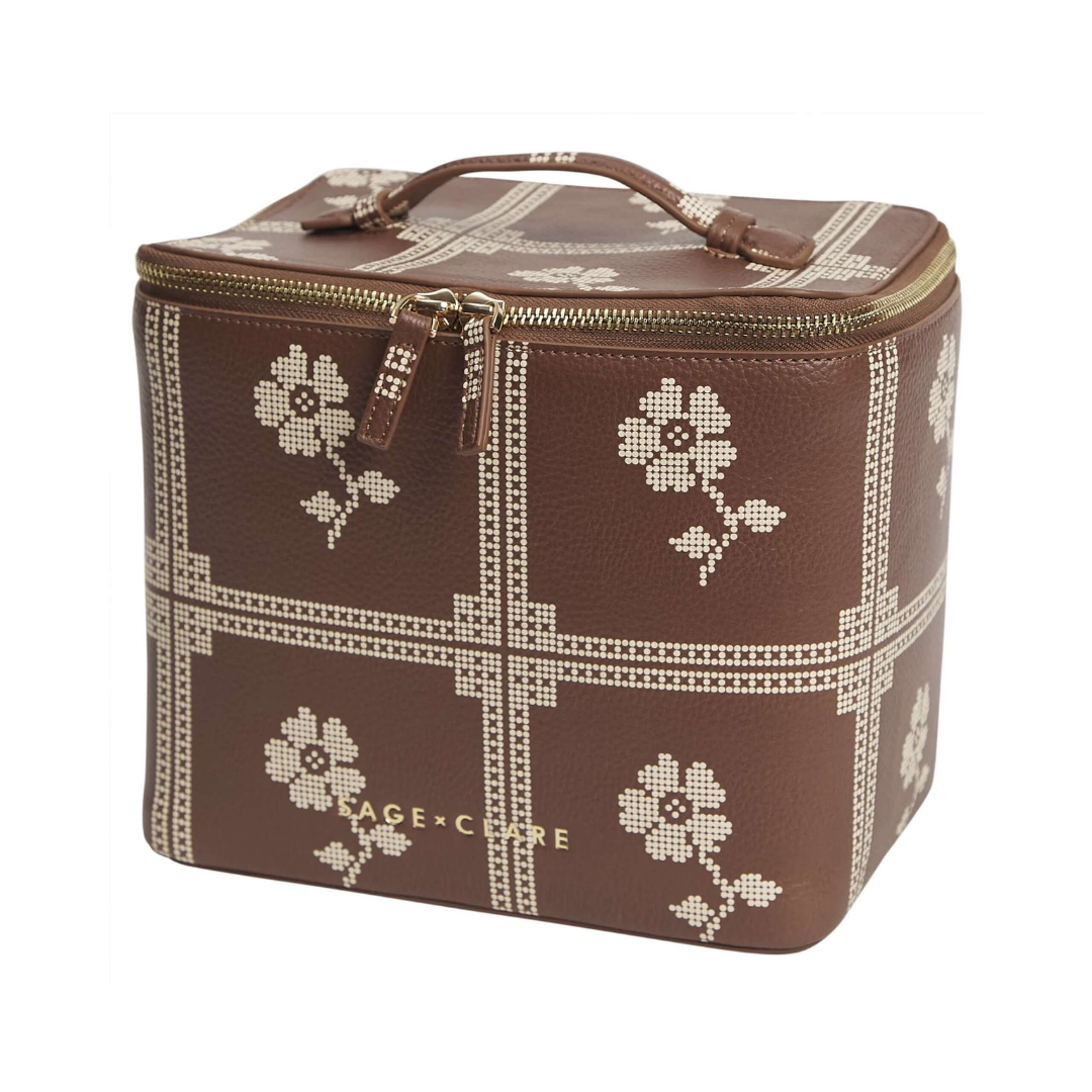 Bonny Medium Vanity Case - Umber