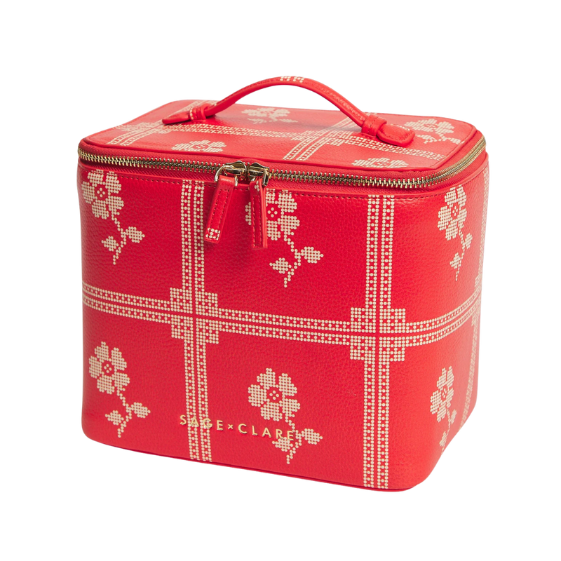 Bonny Medium Vanity Case - Poppy