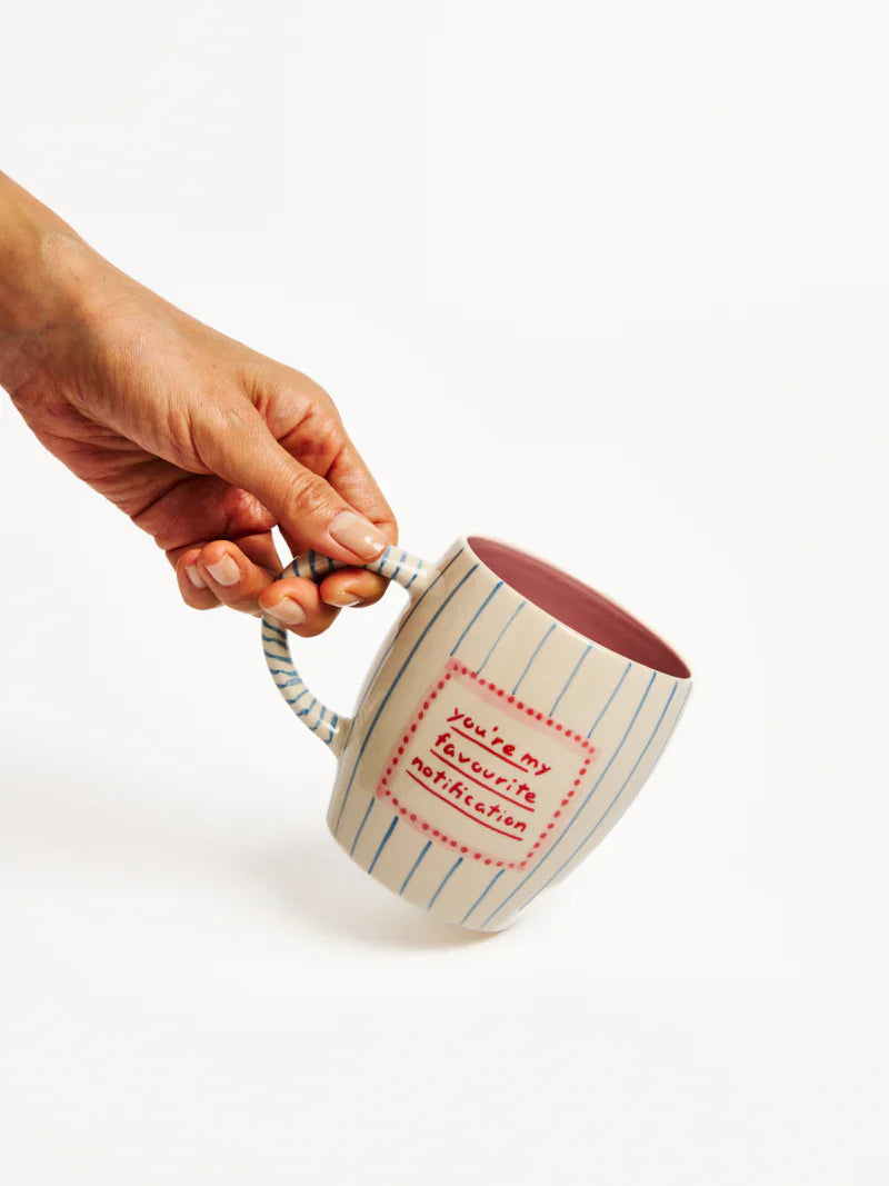 Love Notes Mug – Notification